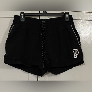 VICTORIA’S Secret PINK Athletic Shorts with Mesh Liner, Women’s Black Colour
